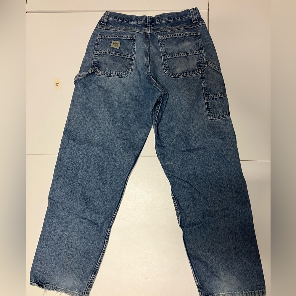 Lee dungarees carpenter Men's Blue Jeans